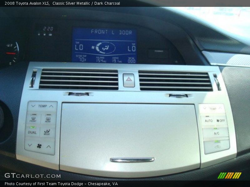 Classic Silver Metallic / Dark Charcoal 2008 Toyota Avalon XLS
