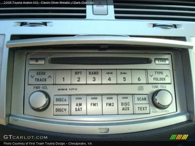 Classic Silver Metallic / Dark Charcoal 2008 Toyota Avalon XLS