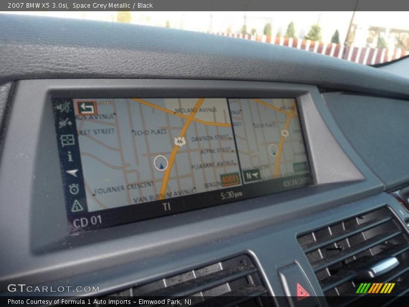 Space Grey Metallic / Black 2007 BMW X5 3.0si