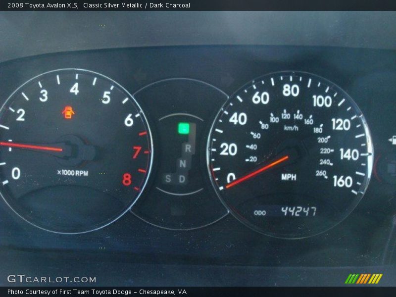Classic Silver Metallic / Dark Charcoal 2008 Toyota Avalon XLS
