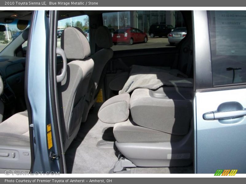 Blue Mirage Metallic / Stone 2010 Toyota Sienna LE