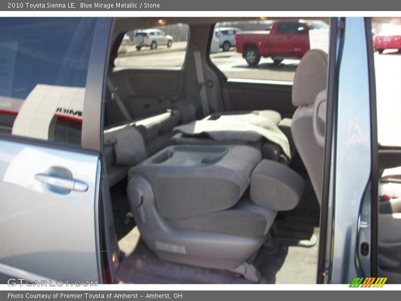 Blue Mirage Metallic / Stone 2010 Toyota Sienna LE
