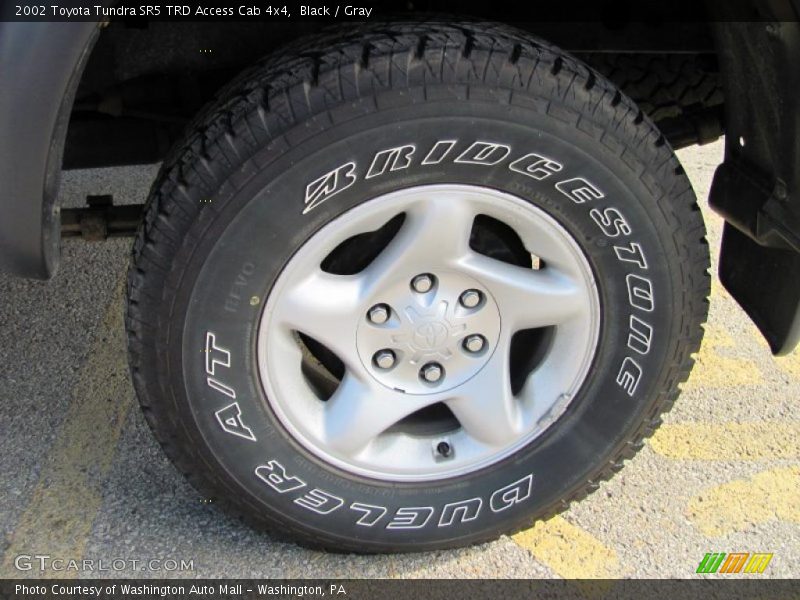 Black / Gray 2002 Toyota Tundra SR5 TRD Access Cab 4x4