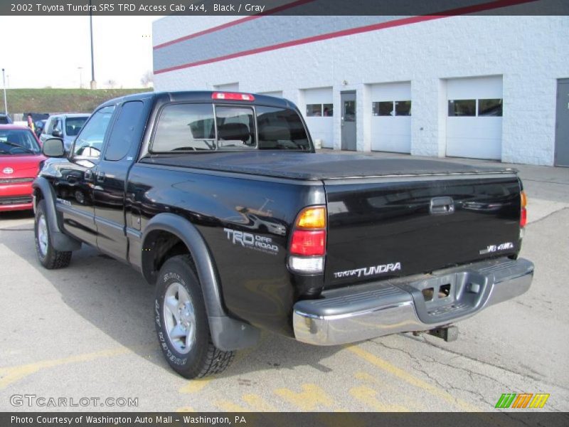 Black / Gray 2002 Toyota Tundra SR5 TRD Access Cab 4x4