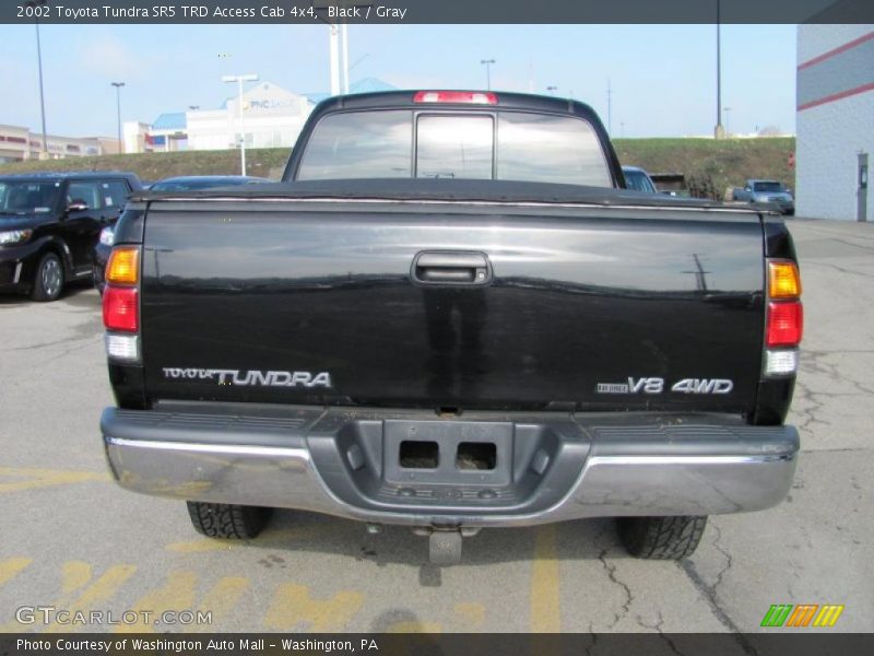 Black / Gray 2002 Toyota Tundra SR5 TRD Access Cab 4x4