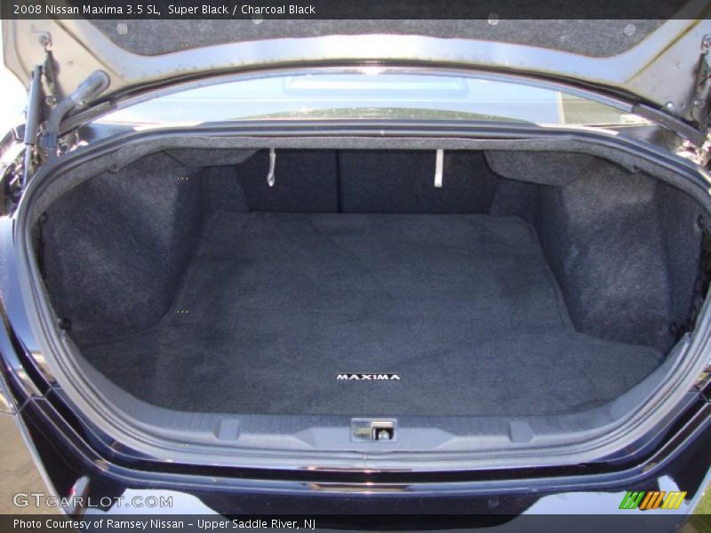 Super Black / Charcoal Black 2008 Nissan Maxima 3.5 SL