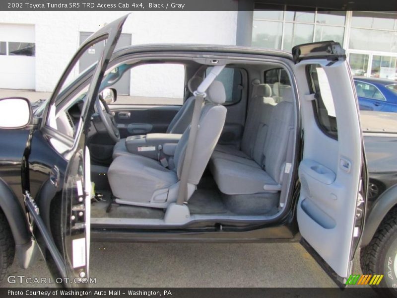 Black / Gray 2002 Toyota Tundra SR5 TRD Access Cab 4x4