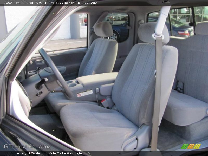Black / Gray 2002 Toyota Tundra SR5 TRD Access Cab 4x4