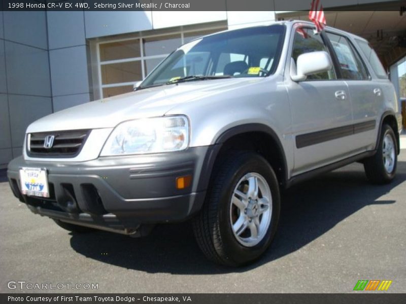 Sebring Silver Metallic / Charcoal 1998 Honda CR-V EX 4WD