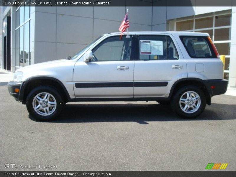 Sebring Silver Metallic / Charcoal 1998 Honda CR-V EX 4WD