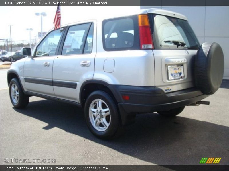 Sebring Silver Metallic / Charcoal 1998 Honda CR-V EX 4WD