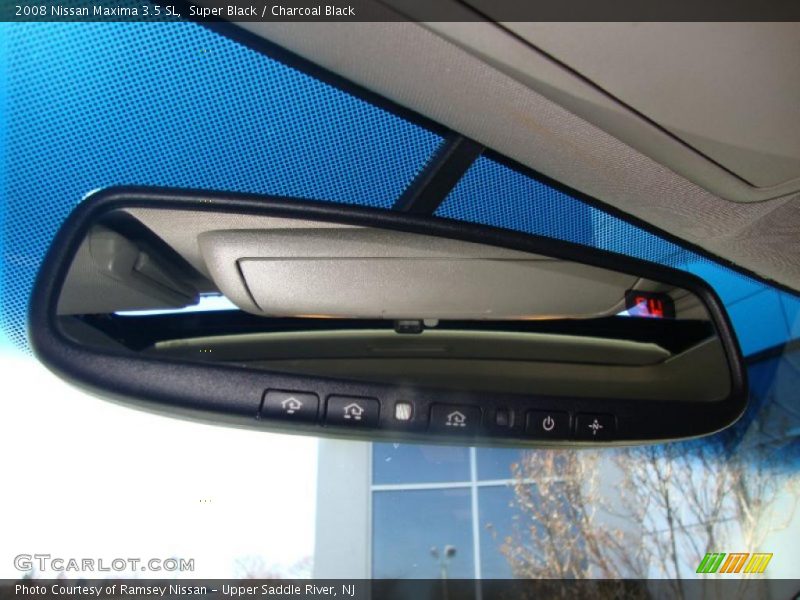 Super Black / Charcoal Black 2008 Nissan Maxima 3.5 SL