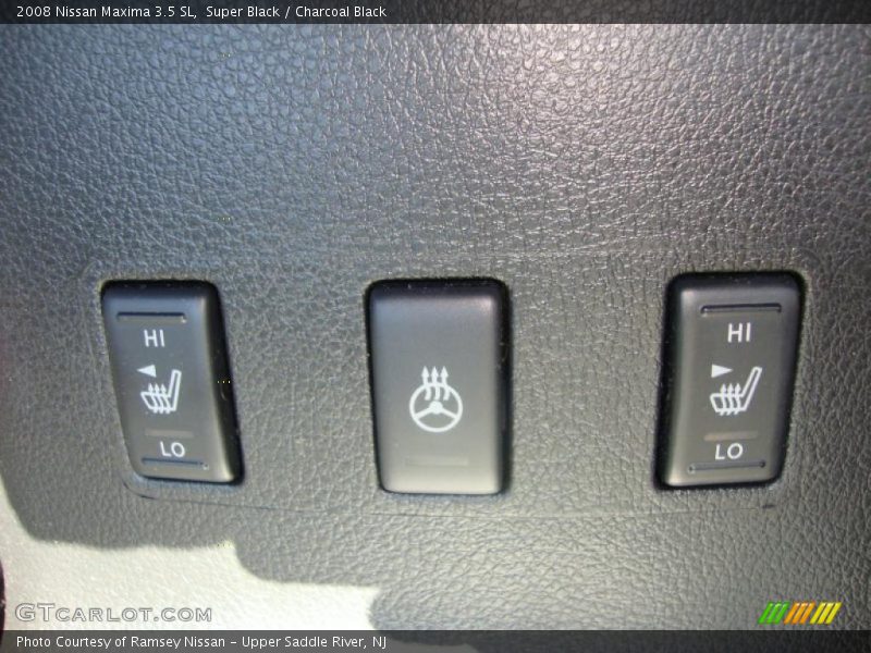 Super Black / Charcoal Black 2008 Nissan Maxima 3.5 SL