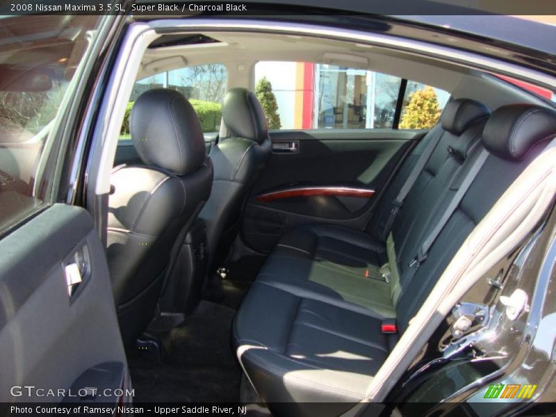 Super Black / Charcoal Black 2008 Nissan Maxima 3.5 SL