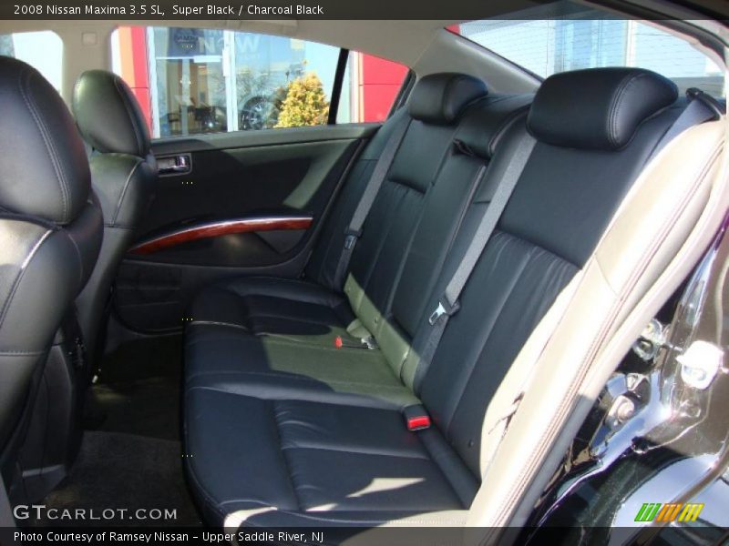 Super Black / Charcoal Black 2008 Nissan Maxima 3.5 SL