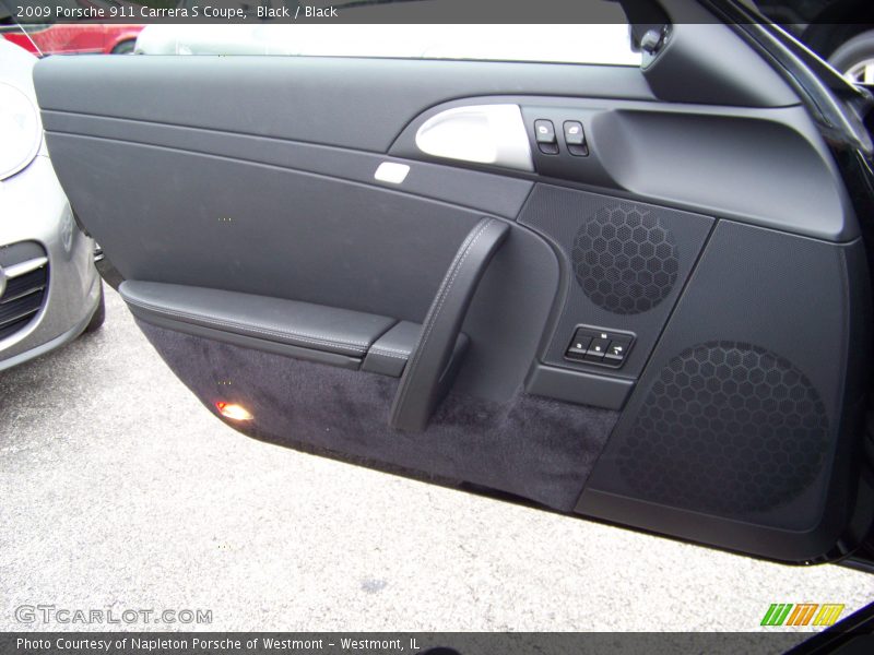 Black / Black 2009 Porsche 911 Carrera S Coupe