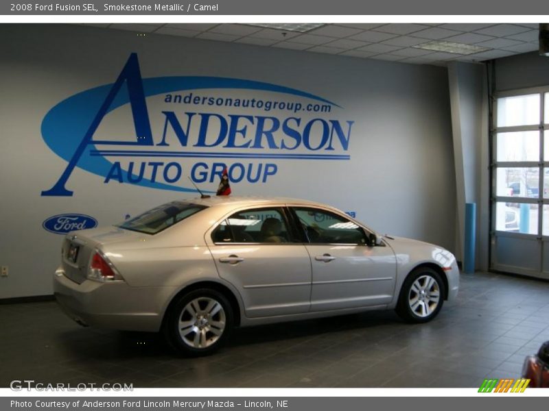 Smokestone Metallic / Camel 2008 Ford Fusion SEL