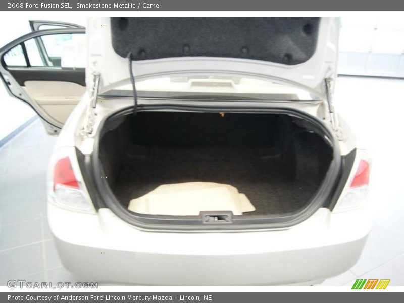 Smokestone Metallic / Camel 2008 Ford Fusion SEL
