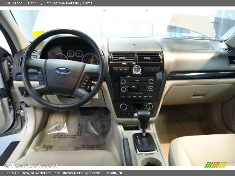 Smokestone Metallic / Camel 2008 Ford Fusion SEL