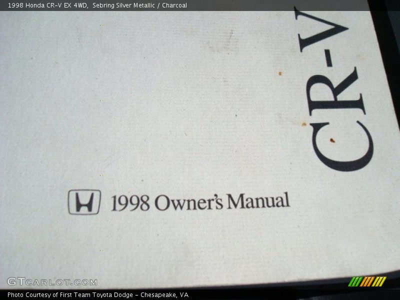 Sebring Silver Metallic / Charcoal 1998 Honda CR-V EX 4WD