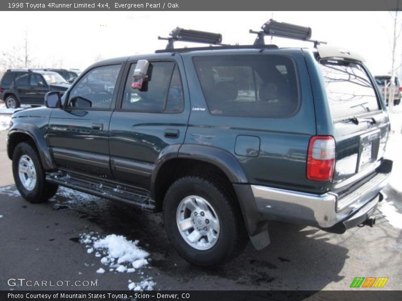 Evergreen Pearl / Oak 1998 Toyota 4Runner Limited 4x4