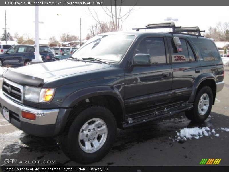 Evergreen Pearl / Oak 1998 Toyota 4Runner Limited 4x4