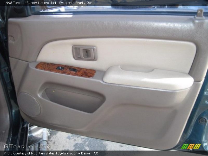 Evergreen Pearl / Oak 1998 Toyota 4Runner Limited 4x4