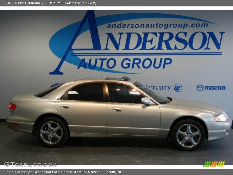 Platinum Silver Metallic / Gray 2002 Mazda Millenia S