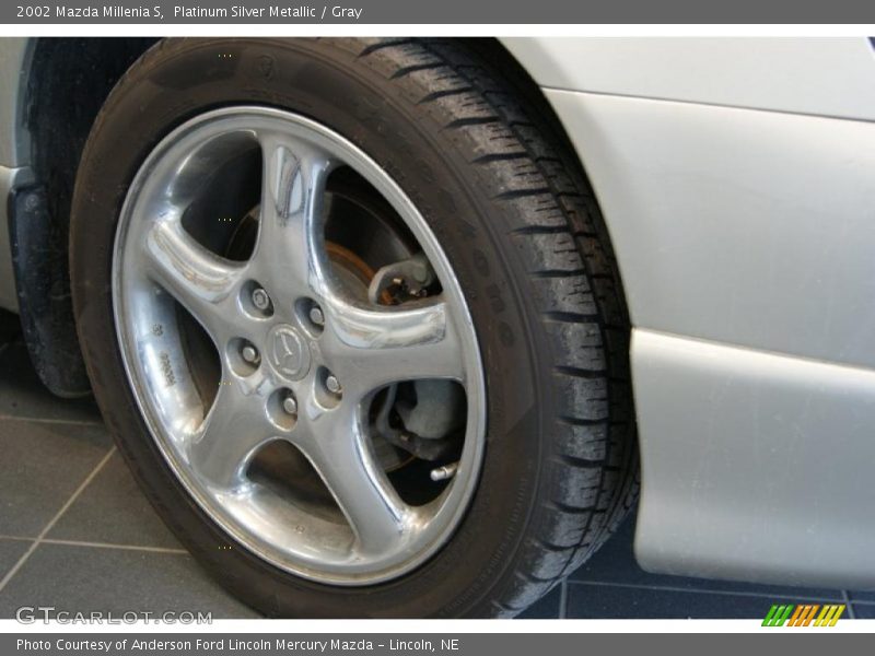 Platinum Silver Metallic / Gray 2002 Mazda Millenia S