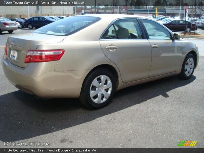 Desert Sand Metallic / Bisque 2009 Toyota Camry LE