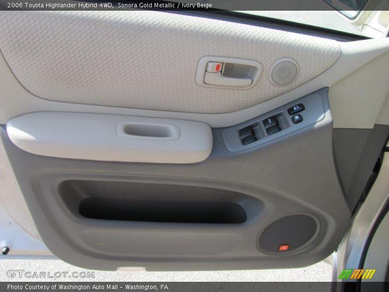 Sonora Gold Metallic / Ivory Beige 2006 Toyota Highlander Hybrid 4WD