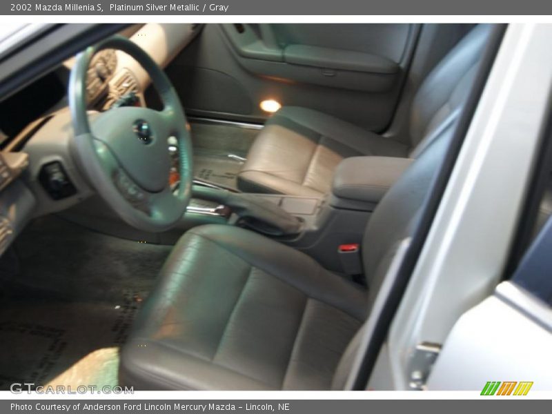 Platinum Silver Metallic / Gray 2002 Mazda Millenia S