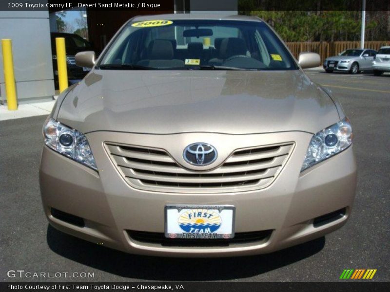 Desert Sand Metallic / Bisque 2009 Toyota Camry LE