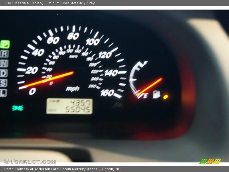 Platinum Silver Metallic / Gray 2002 Mazda Millenia S