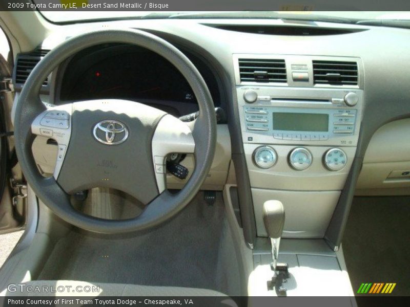 Desert Sand Metallic / Bisque 2009 Toyota Camry LE