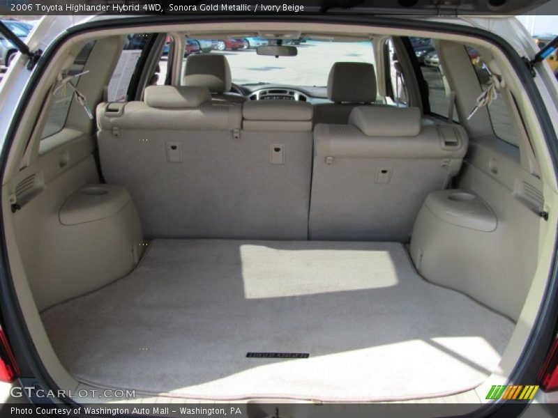 Sonora Gold Metallic / Ivory Beige 2006 Toyota Highlander Hybrid 4WD