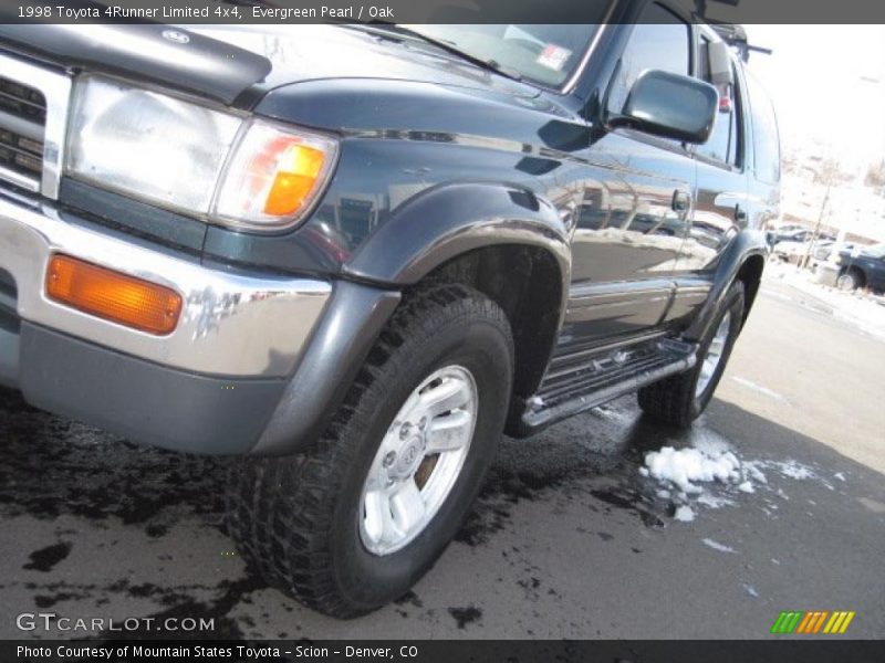 Evergreen Pearl / Oak 1998 Toyota 4Runner Limited 4x4