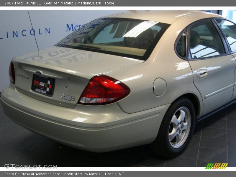Gold Ash Metallic / Medium/Dark Pebble 2007 Ford Taurus SE