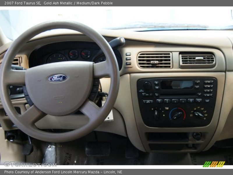 Gold Ash Metallic / Medium/Dark Pebble 2007 Ford Taurus SE