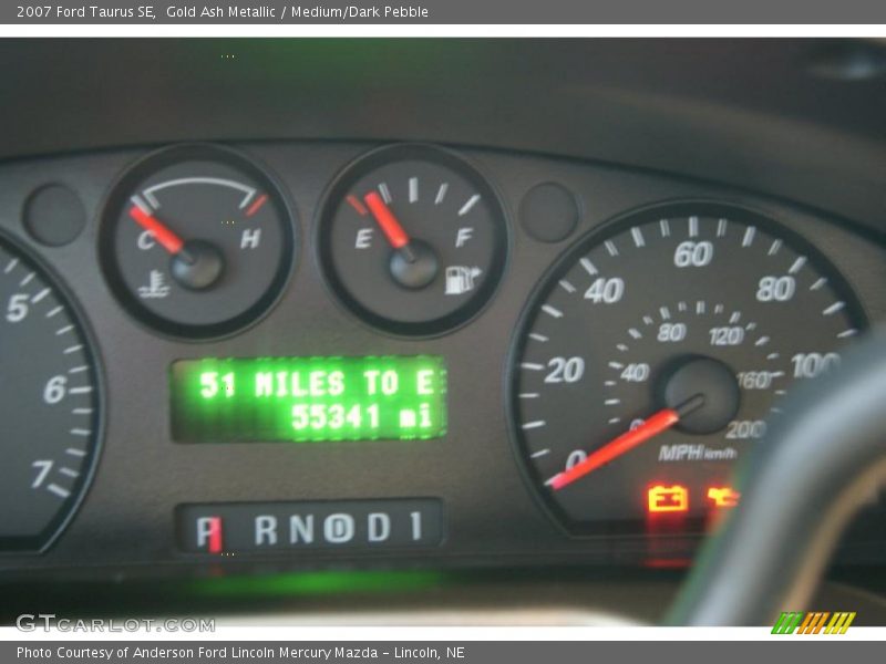 Gold Ash Metallic / Medium/Dark Pebble 2007 Ford Taurus SE