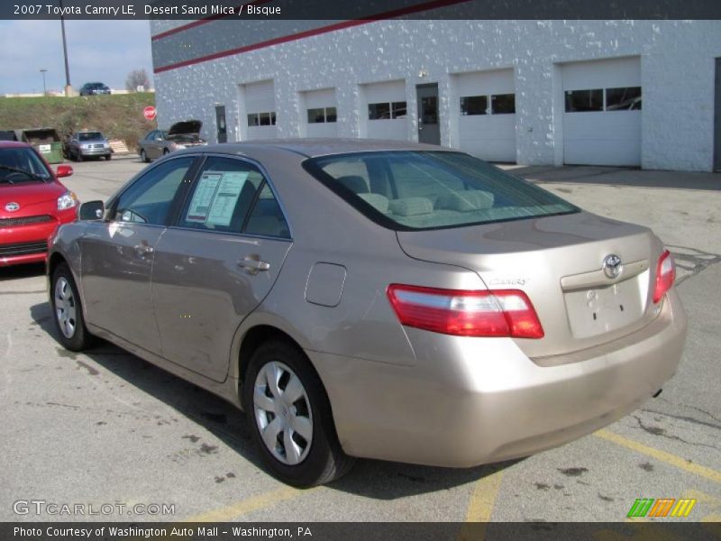 Desert Sand Mica / Bisque 2007 Toyota Camry LE