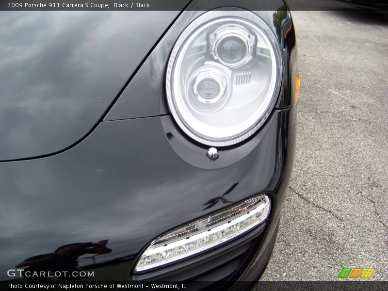 Black / Black 2009 Porsche 911 Carrera S Coupe
