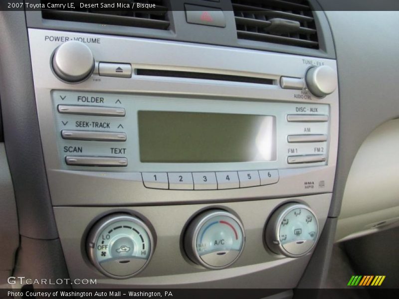 Desert Sand Mica / Bisque 2007 Toyota Camry LE