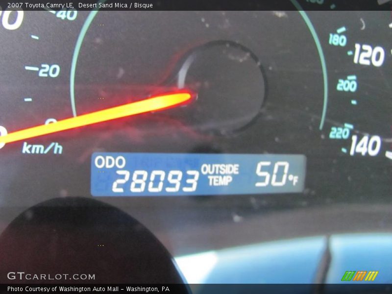 Desert Sand Mica / Bisque 2007 Toyota Camry LE