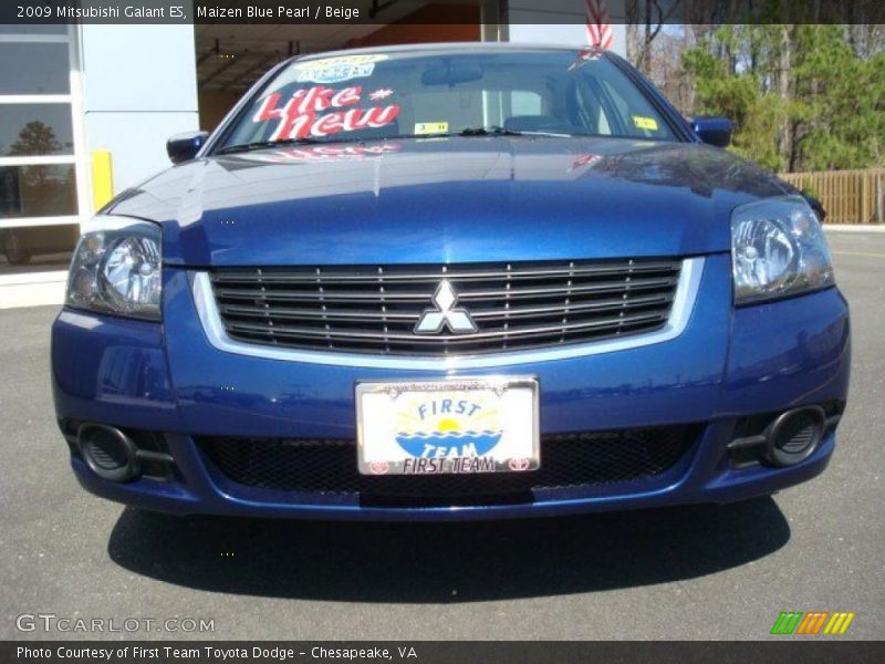 Maizen Blue Pearl / Beige 2009 Mitsubishi Galant ES