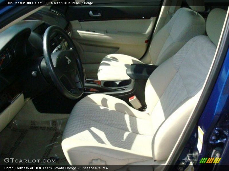 Maizen Blue Pearl / Beige 2009 Mitsubishi Galant ES