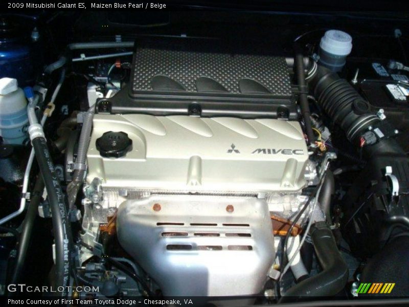 Maizen Blue Pearl / Beige 2009 Mitsubishi Galant ES
