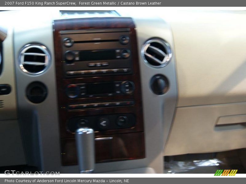 Forest Green Metallic / Castano Brown Leather 2007 Ford F150 King Ranch SuperCrew