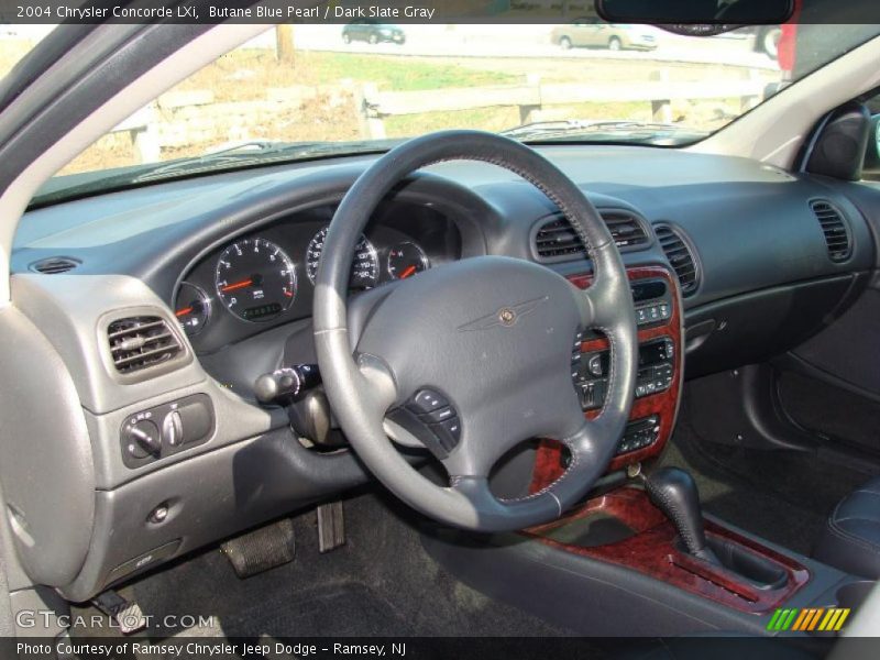 Butane Blue Pearl / Dark Slate Gray 2004 Chrysler Concorde LXi
