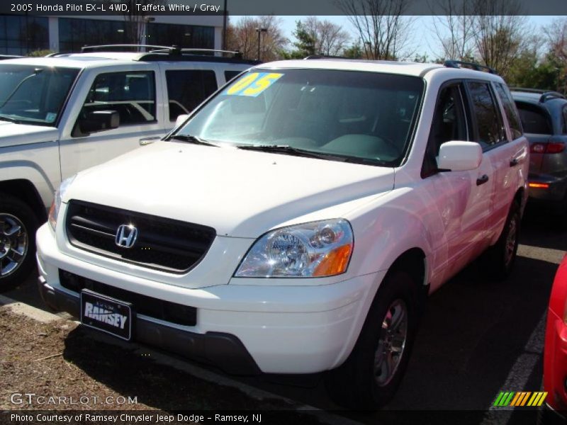 Taffeta White / Gray 2005 Honda Pilot EX-L 4WD